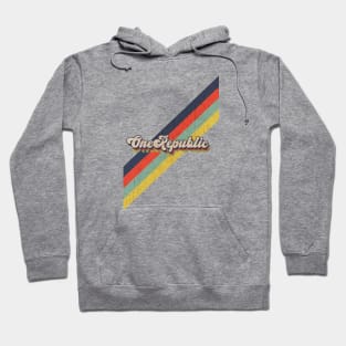 retro vintage color OneRepublic Hoodie